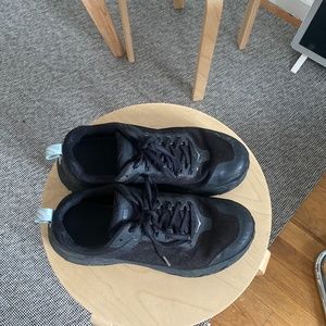 Women’s Black Hoka Runners